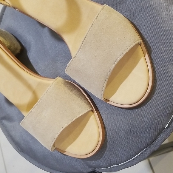 💕SOLUDOS💕 Capri Mid Heel Sandal ~ Sand Light Beige Neutral Espadrille 11 NWT - Picture 13 of 16